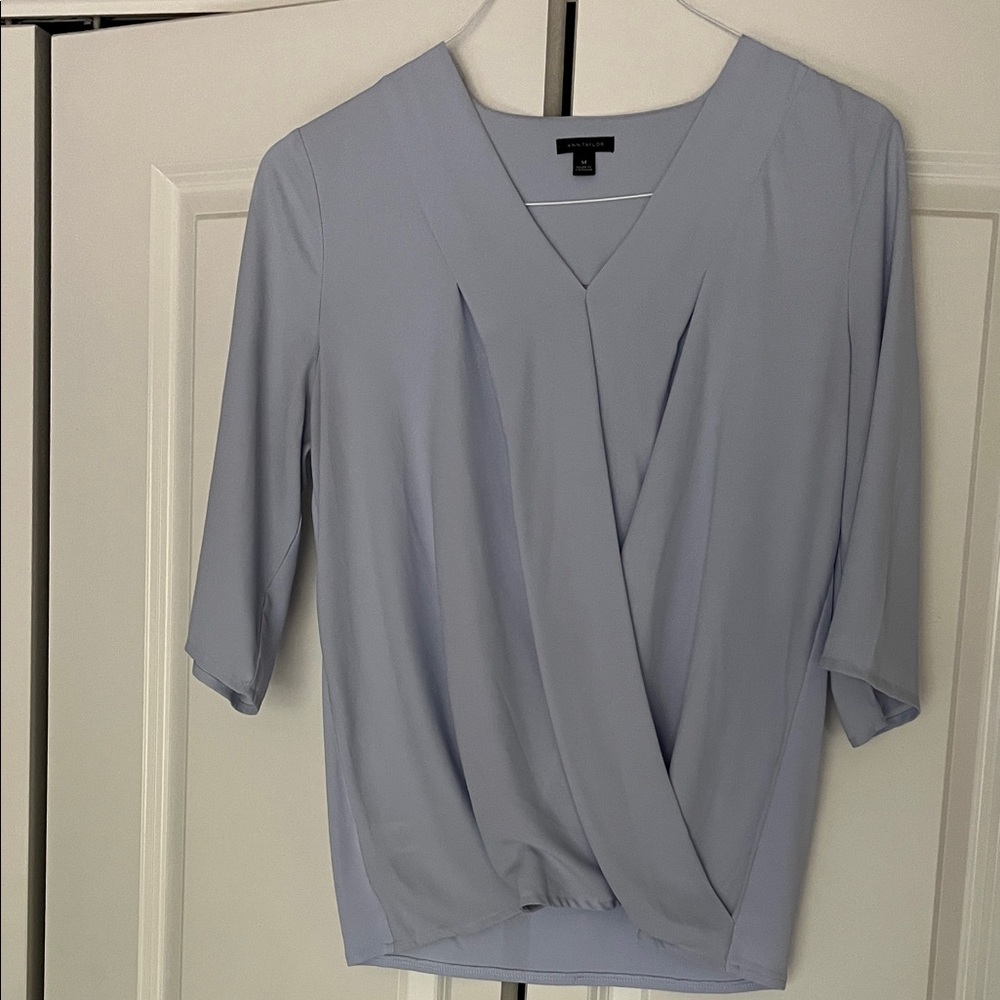 Ann Taylor Light Purple Blouse